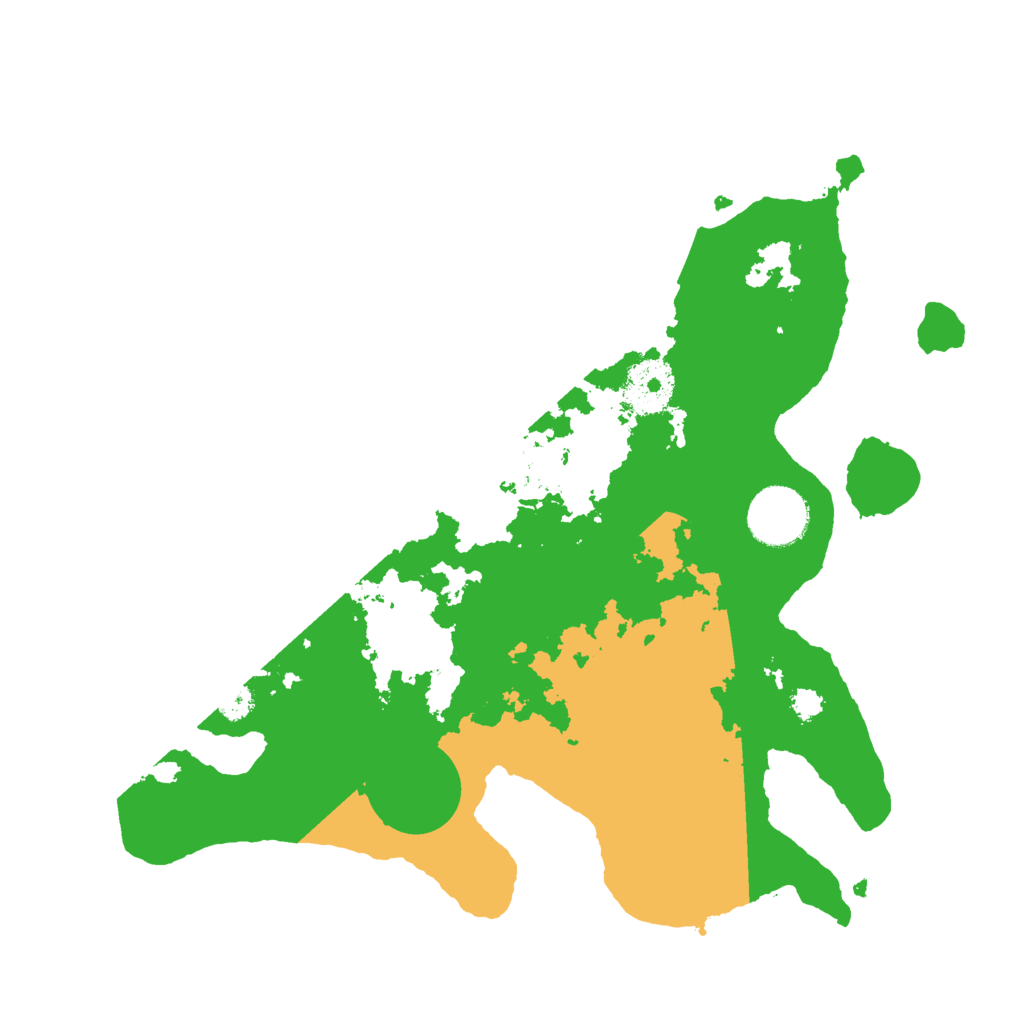 Biome Rust Map: Procedural Map, Size: 3000, Seed: 181209575