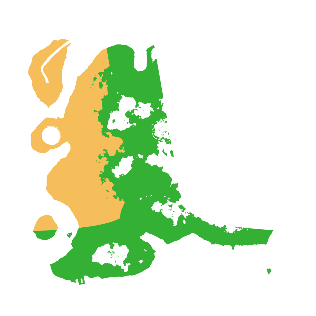 Biome Rust Map: Procedural Map, Size: 3000, Seed: 4949