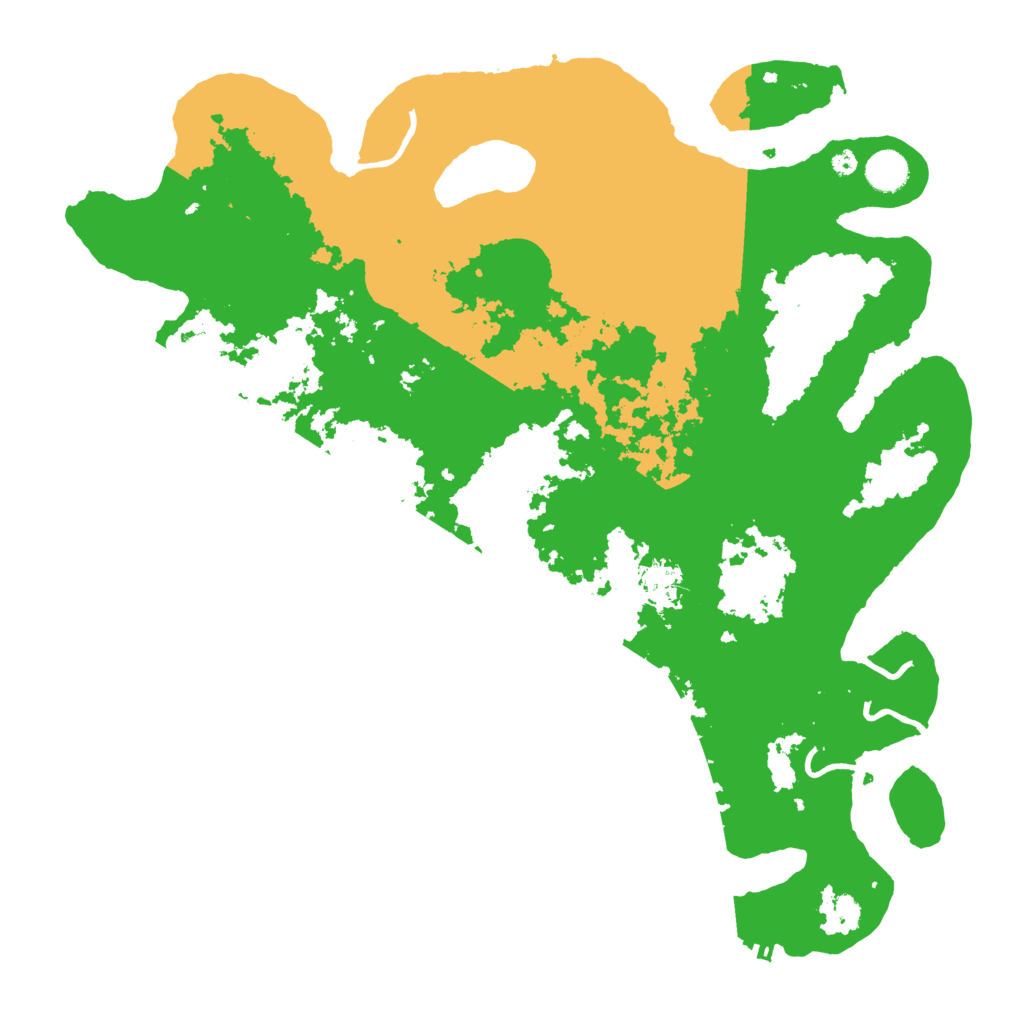 Biome Rust Map: Procedural Map, Size: 4250, Seed: 542538905