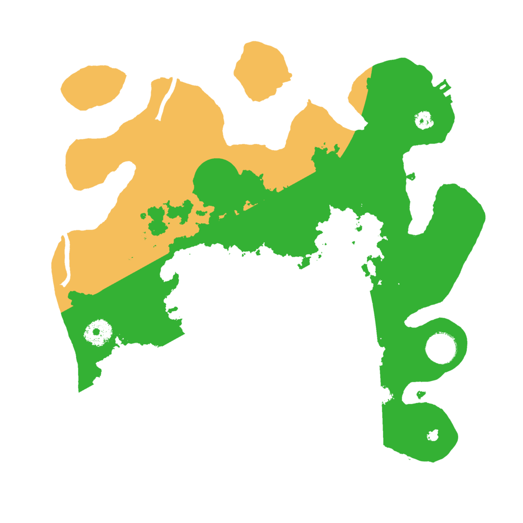 Biome Rust Map: Procedural Map, Size: 3000, Seed: 716091758