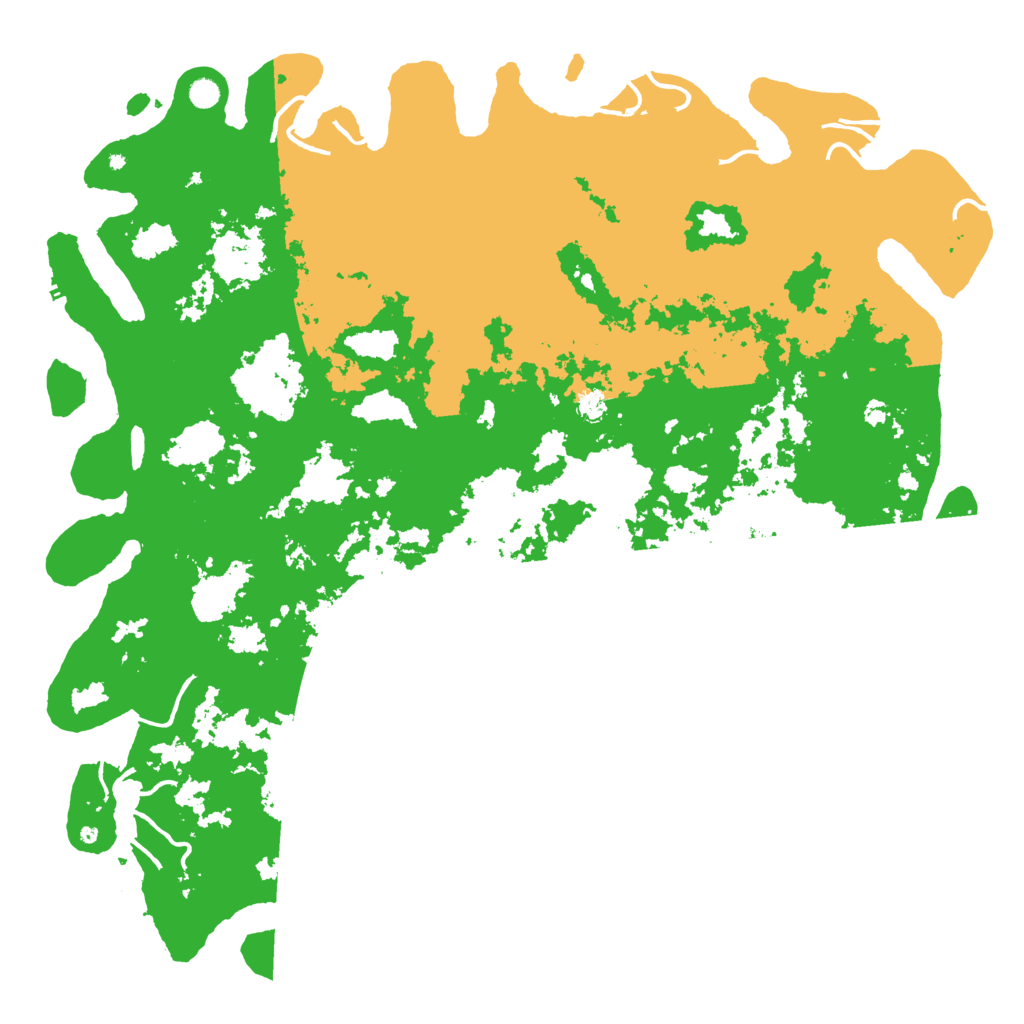 Biome Rust Map: Procedural Map, Size: 6000, Seed: 5212021