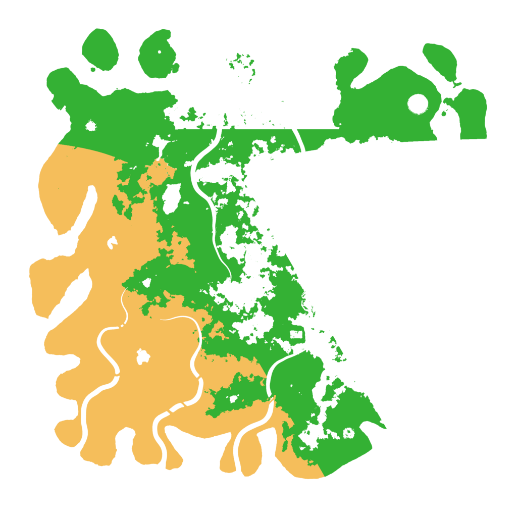Biome Rust Map: Procedural Map, Size: 4500, Seed: 879005747