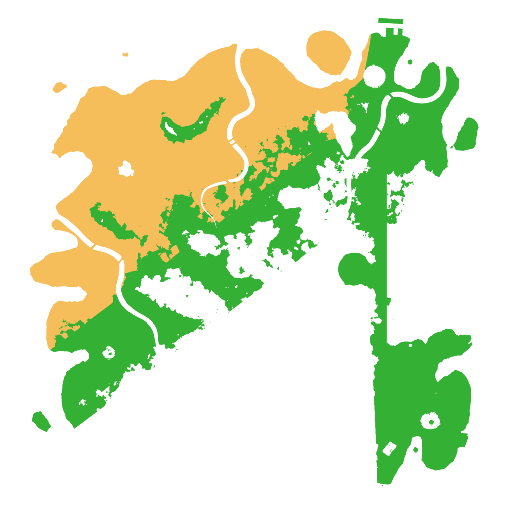 Biome Rust Map: Procedural Map, Size: 4250, Seed: 346906968