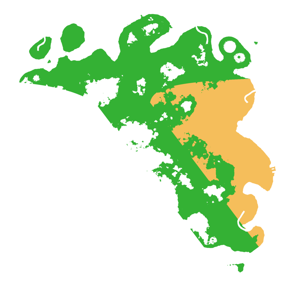 Biome Rust Map: Procedural Map, Size: 4250, Seed: 2037306731