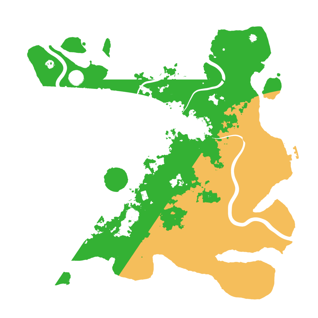 Biome Rust Map: Procedural Map, Size: 3750, Seed: 63741