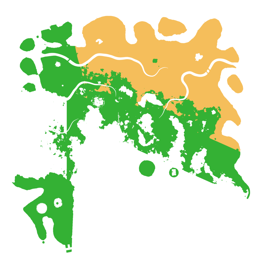 Biome Rust Map: Procedural Map, Size: 4500, Seed: 1471819076