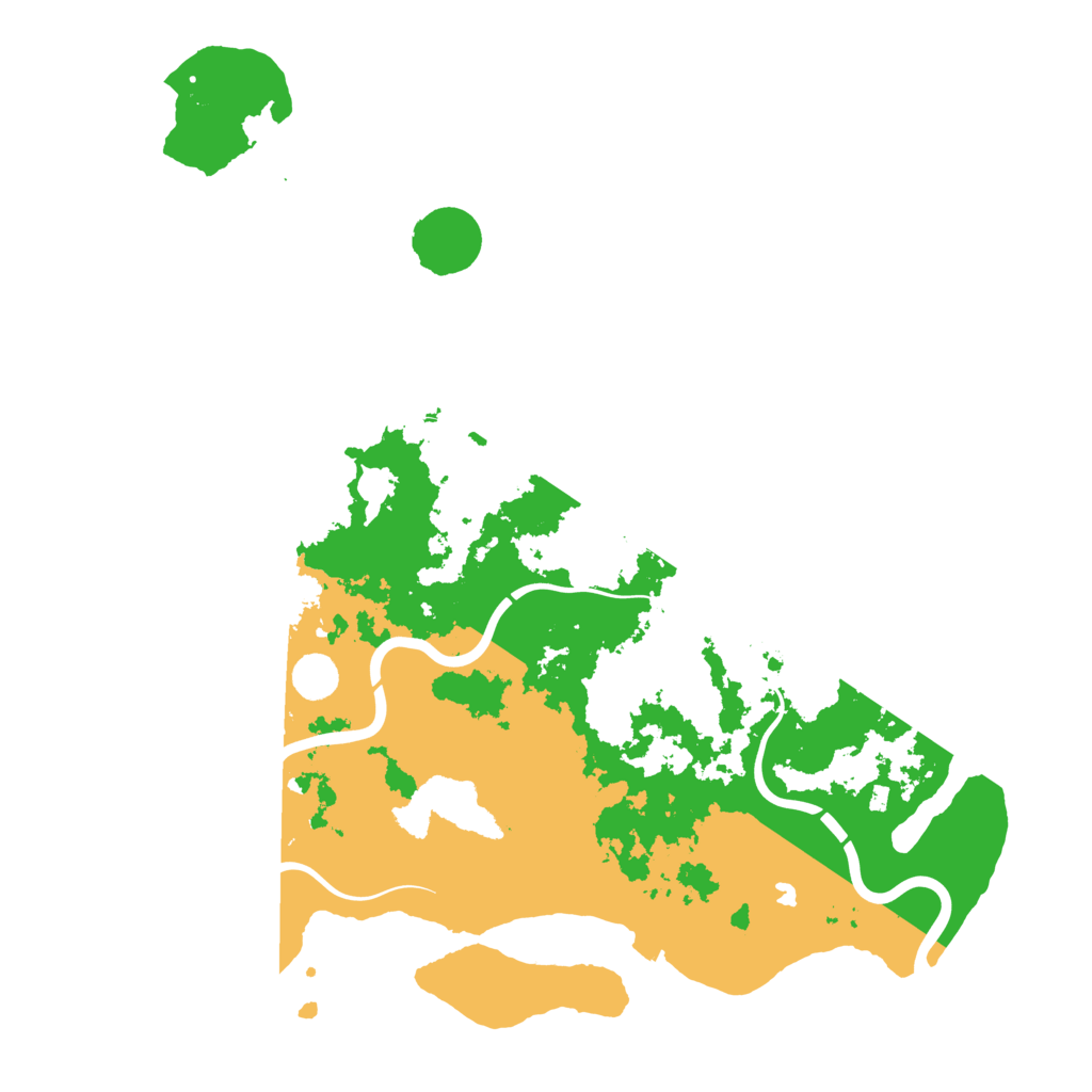 Biome Rust Map: Procedural Map, Size: 4500, Seed: 448858678