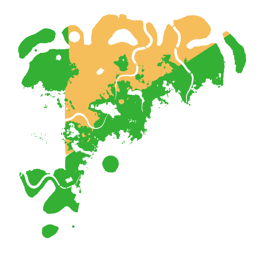 Biome Rust Map: Procedural Map, Size: 4250, Seed: 1149947093