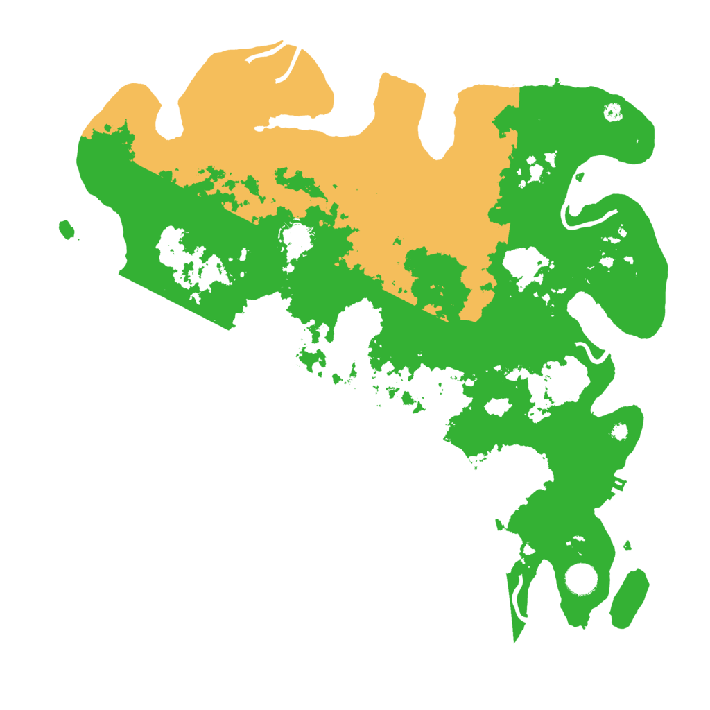 Biome Rust Map: Procedural Map, Size: 3900, Seed: 67652092