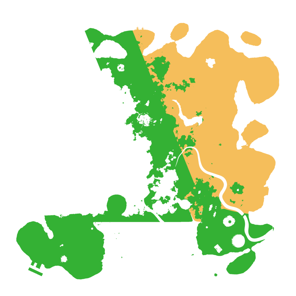 Biome Rust Map: Procedural Map, Size: 4000, Seed: 82995