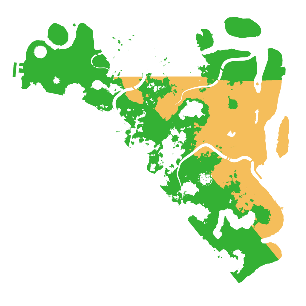 Biome Rust Map: Procedural Map, Size: 4250, Seed: 290580140
