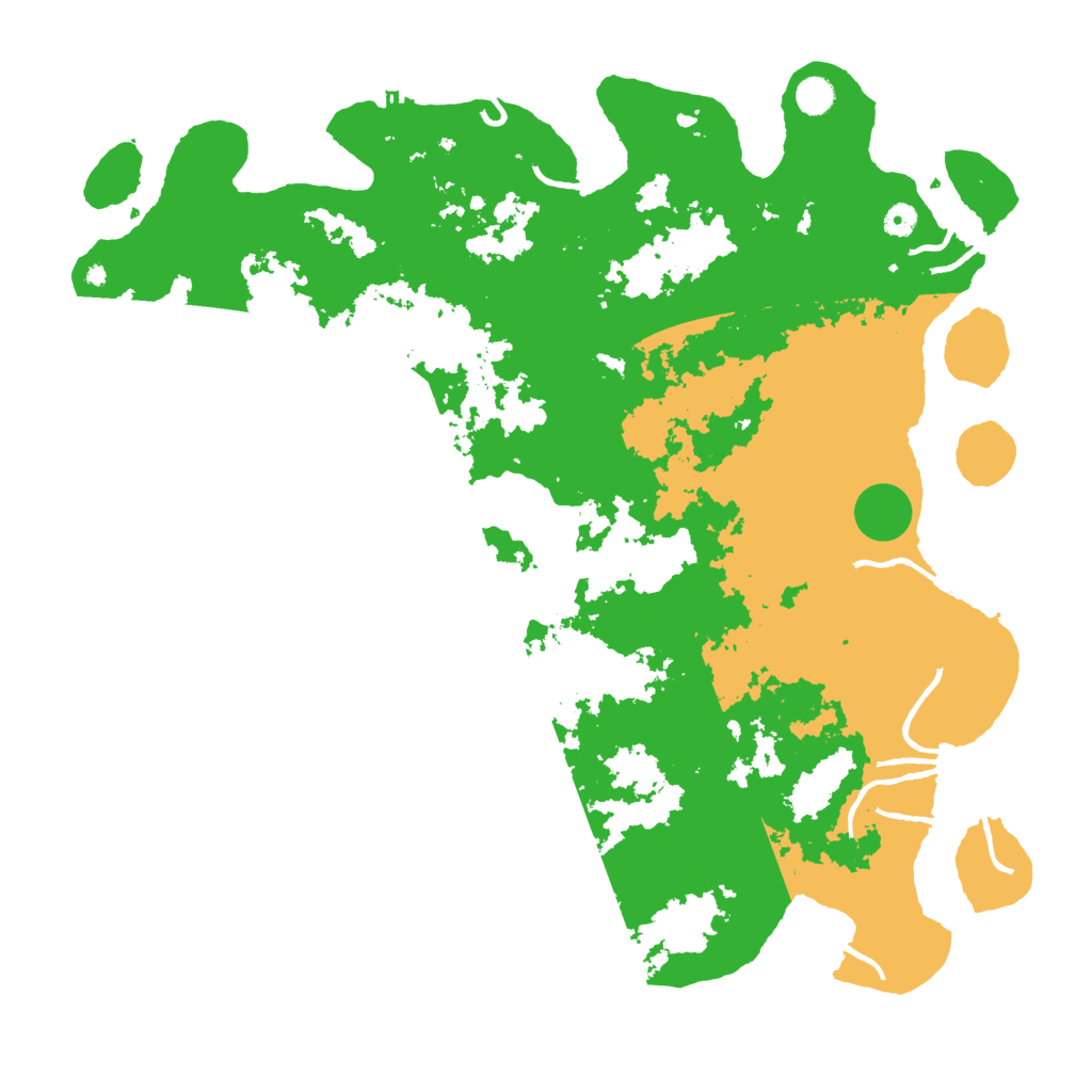 Biome Rust Map: Procedural Map, Size: 5000, Seed: 11241776