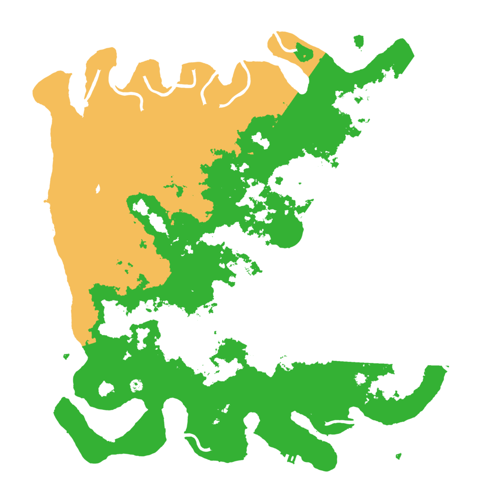 Biome Rust Map: Procedural Map, Size: 4000, Seed: 87654323