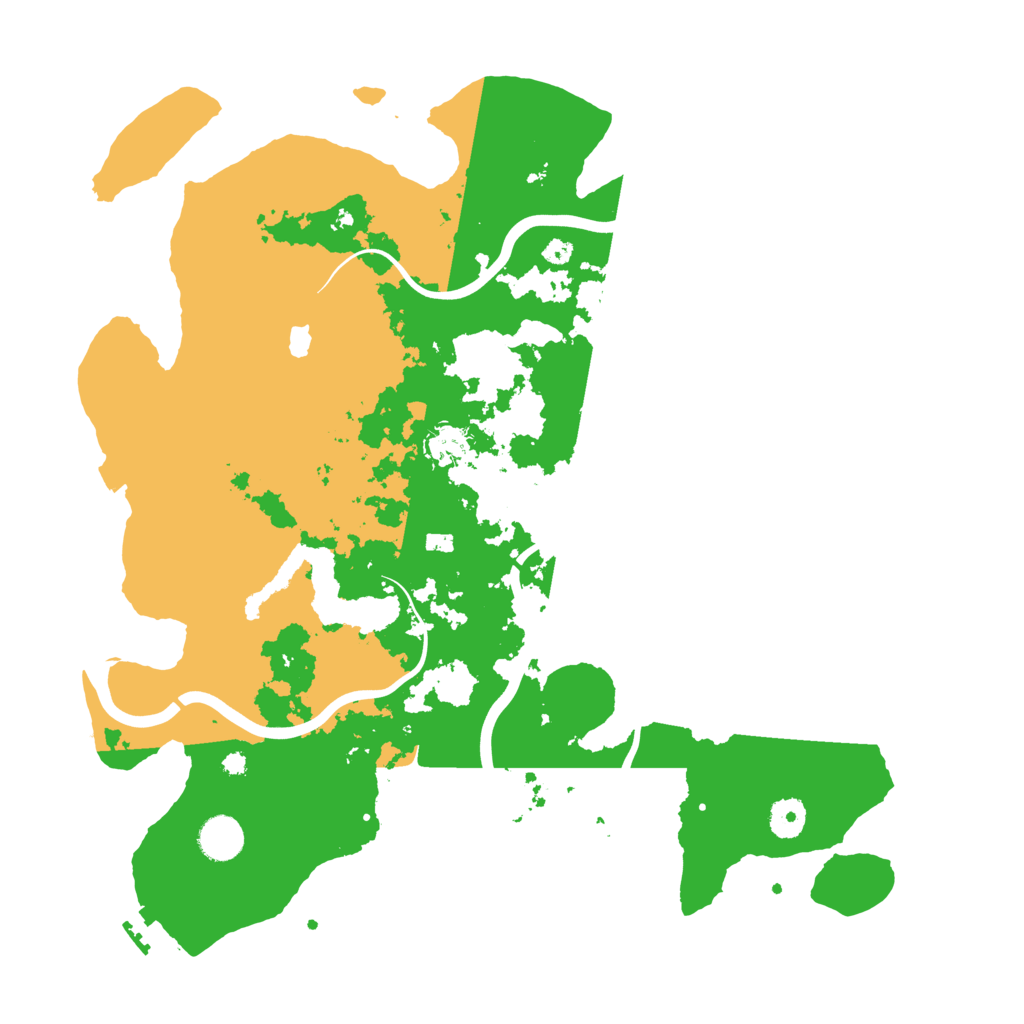 Biome Rust Map: Procedural Map, Size: 4000, Seed: 3042002