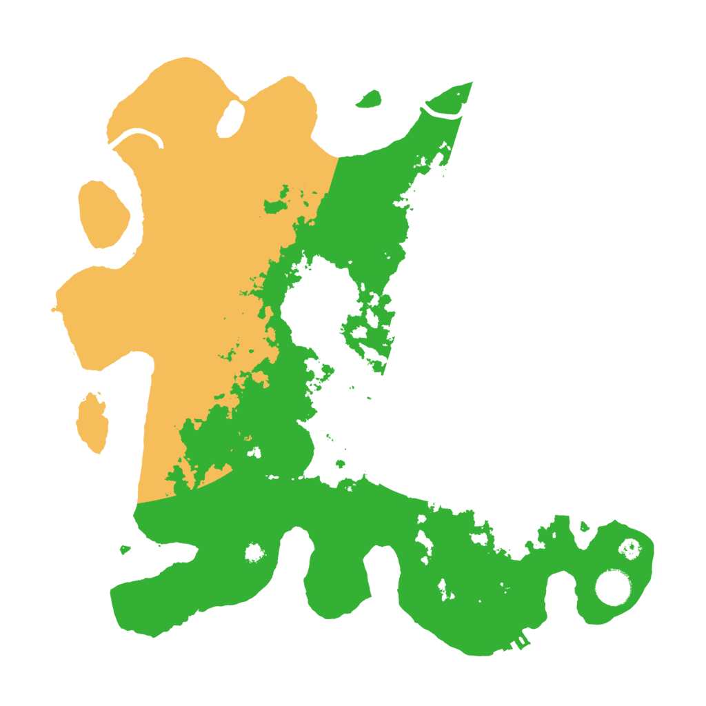 Biome Rust Map: Procedural Map, Size: 3500, Seed: 1033005475