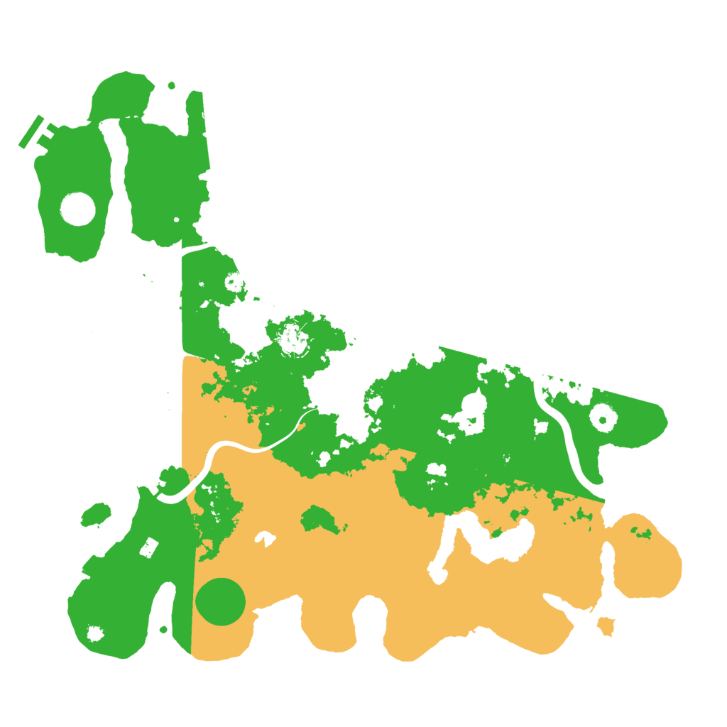 Biome Rust Map: Procedural Map, Size: 4000, Seed: 546456