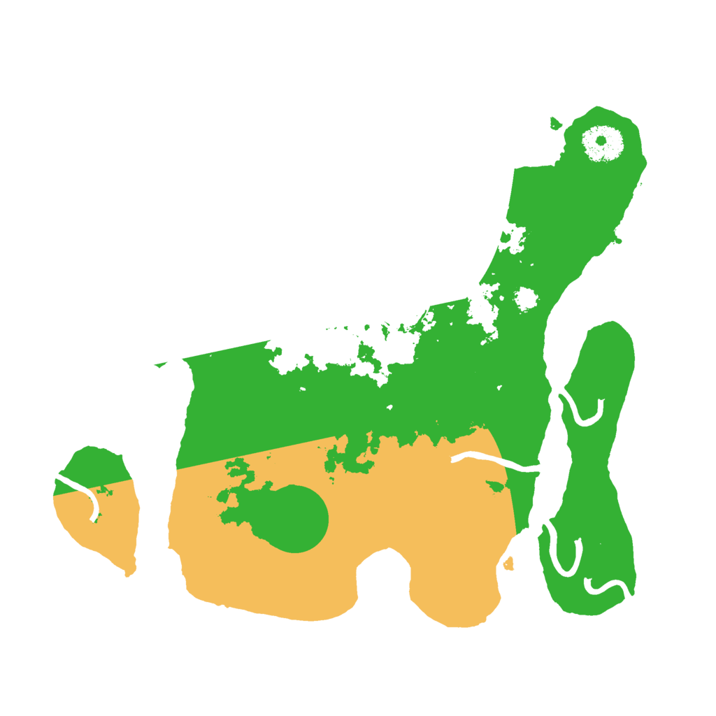 Biome Rust Map: Procedural Map, Size: 2800, Seed: 417