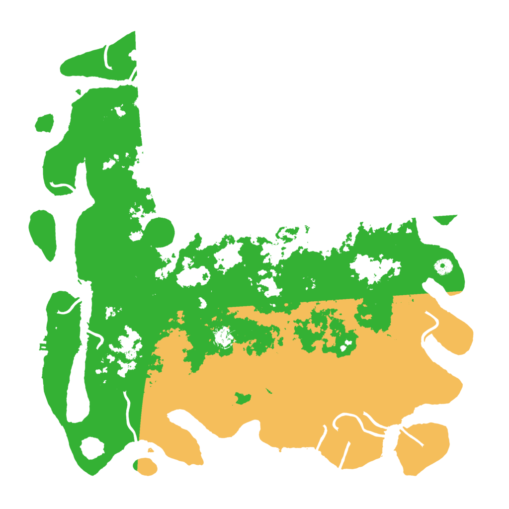 Biome Rust Map: Procedural Map, Size: 4500, Seed: 38183
