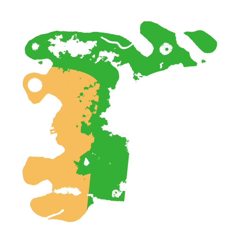 Biome Rust Map: Procedural Map, Size: 3000, Seed: 789777