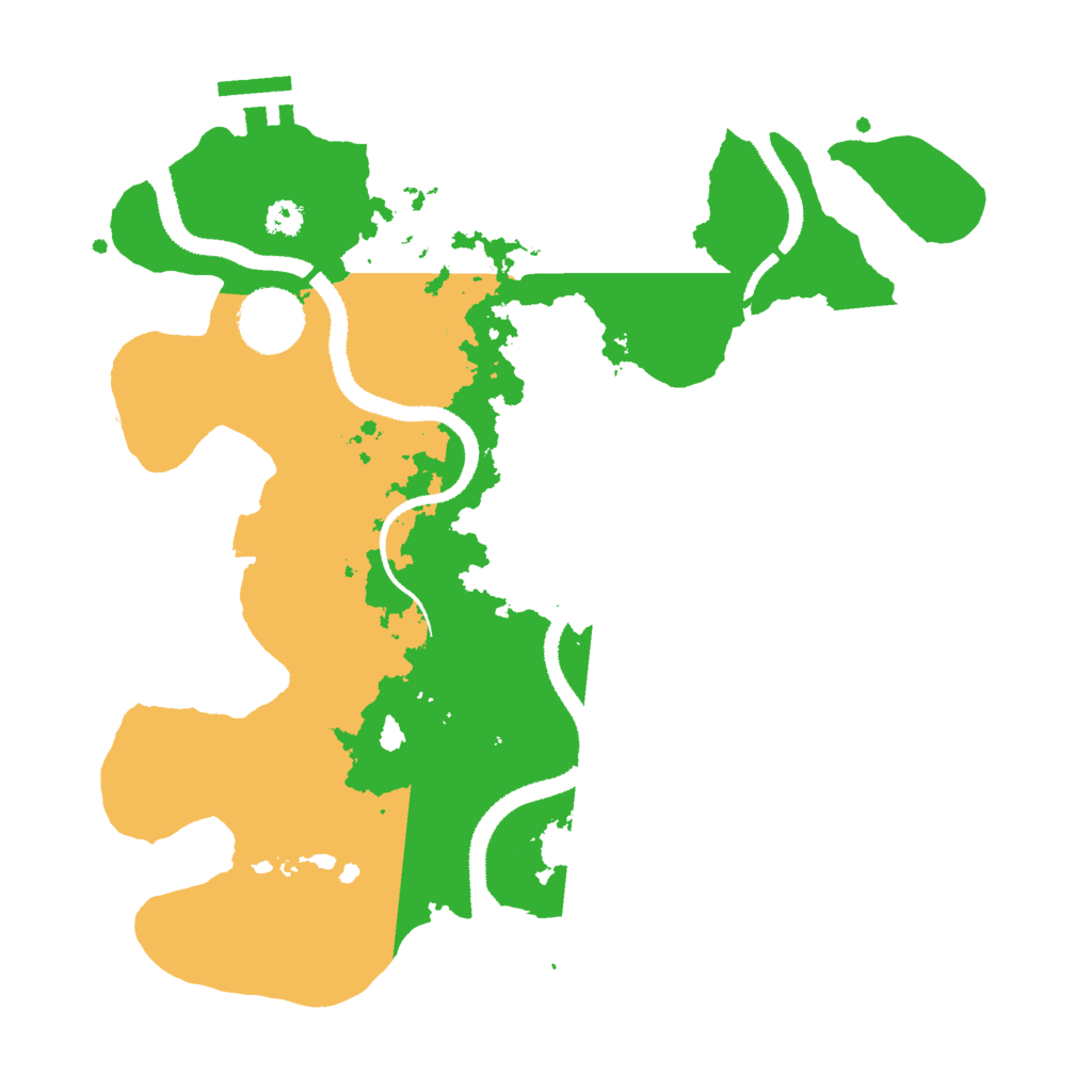 Biome Rust Map: Procedural Map, Size: 3000, Seed: 789777