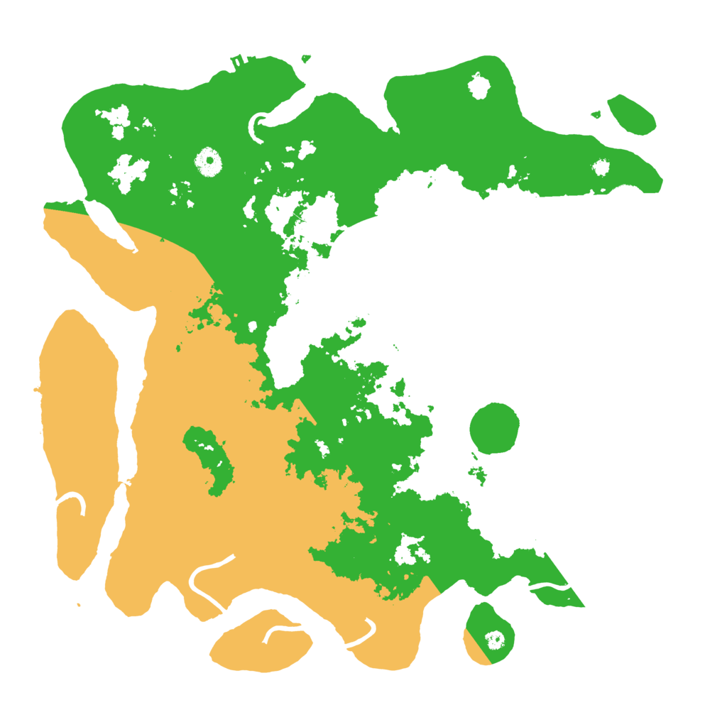 Biome Rust Map: Procedural Map, Size: 4000, Seed: 8760332