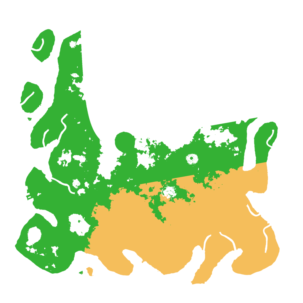 Biome Rust Map: Procedural Map, Size: 4000, Seed: 257808199