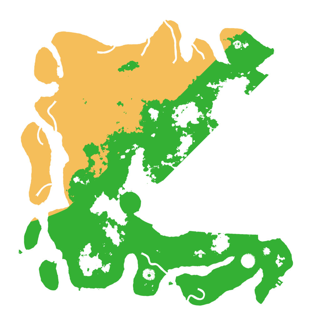 Biome Rust Map: Procedural Map, Size: 4000, Seed: 418521658