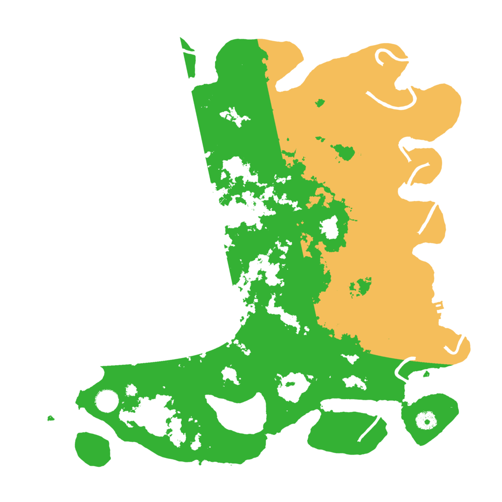 Biome Rust Map: Procedural Map, Size: 3850, Seed: 55853134