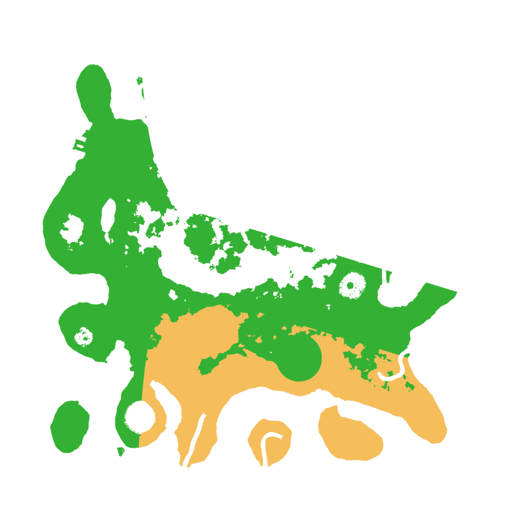 Biome Rust Map: Procedural Map, Size: 3000, Seed: 464900370