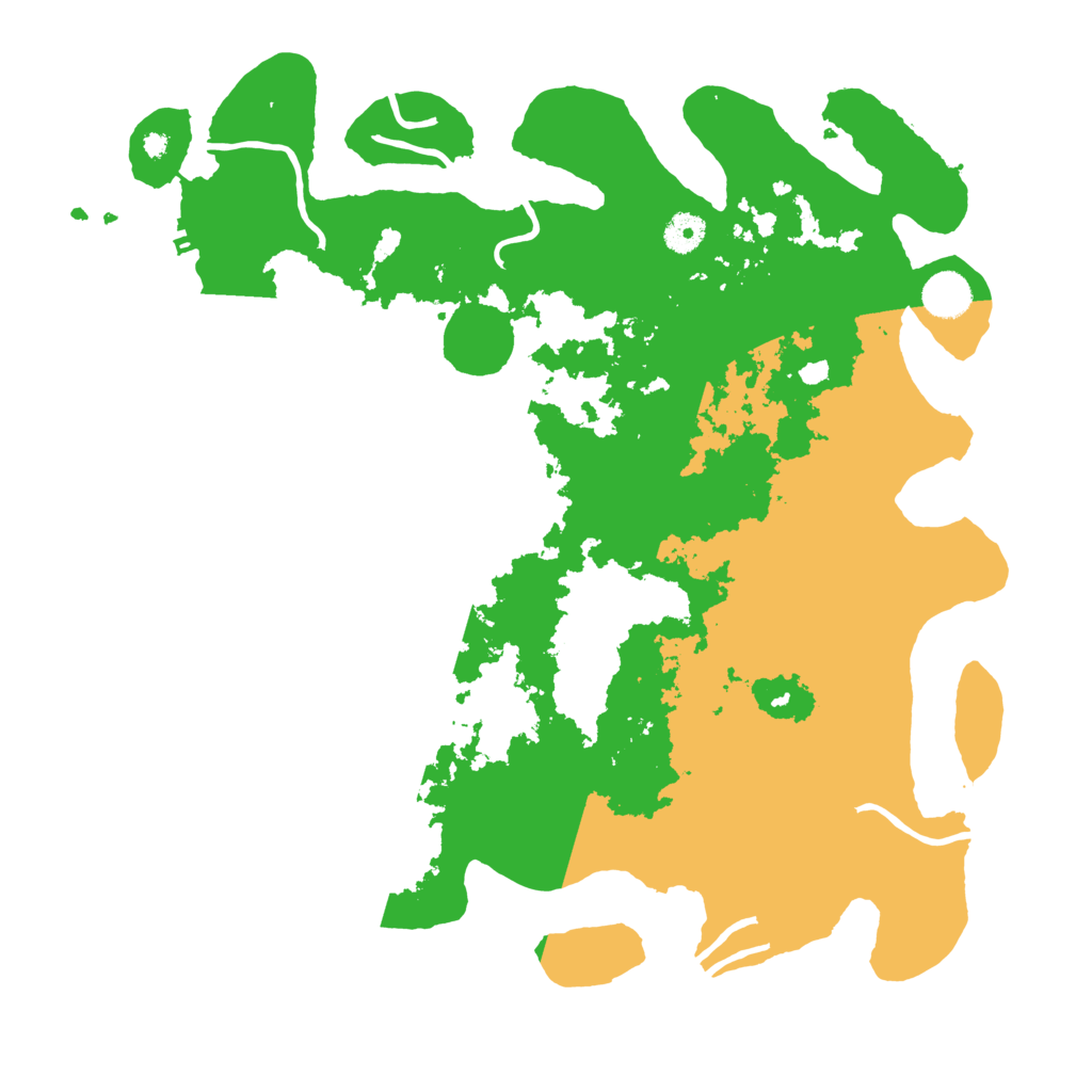 Biome Rust Map: Procedural Map, Size: 4096, Seed: 1515908623