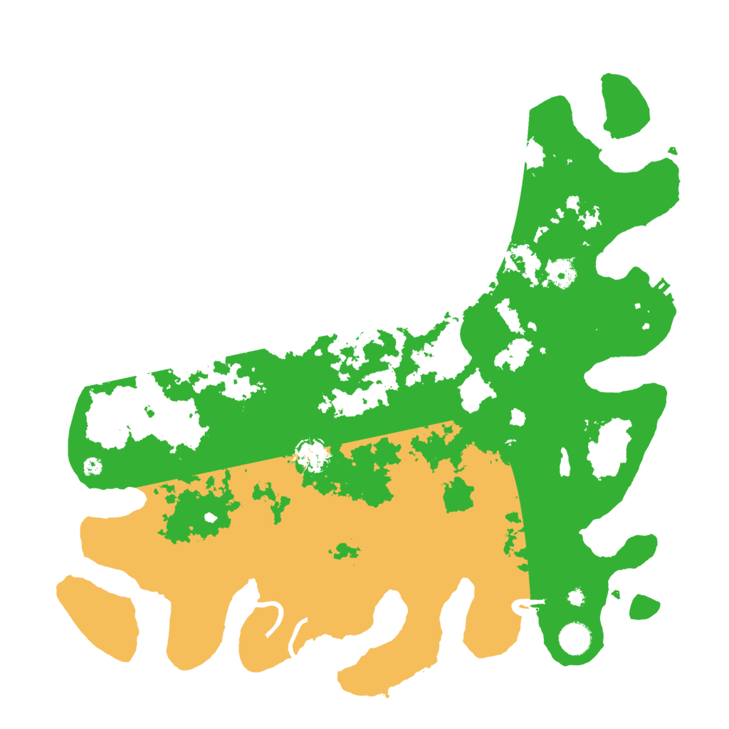 Biome Rust Map: Procedural Map, Size: 4000, Seed: 128252