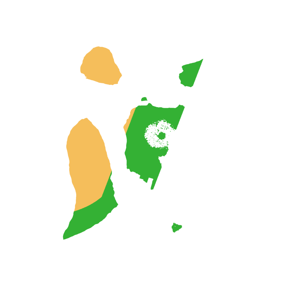 Biome Rust Map: Procedural Map, Size: 1600, Seed: 1600