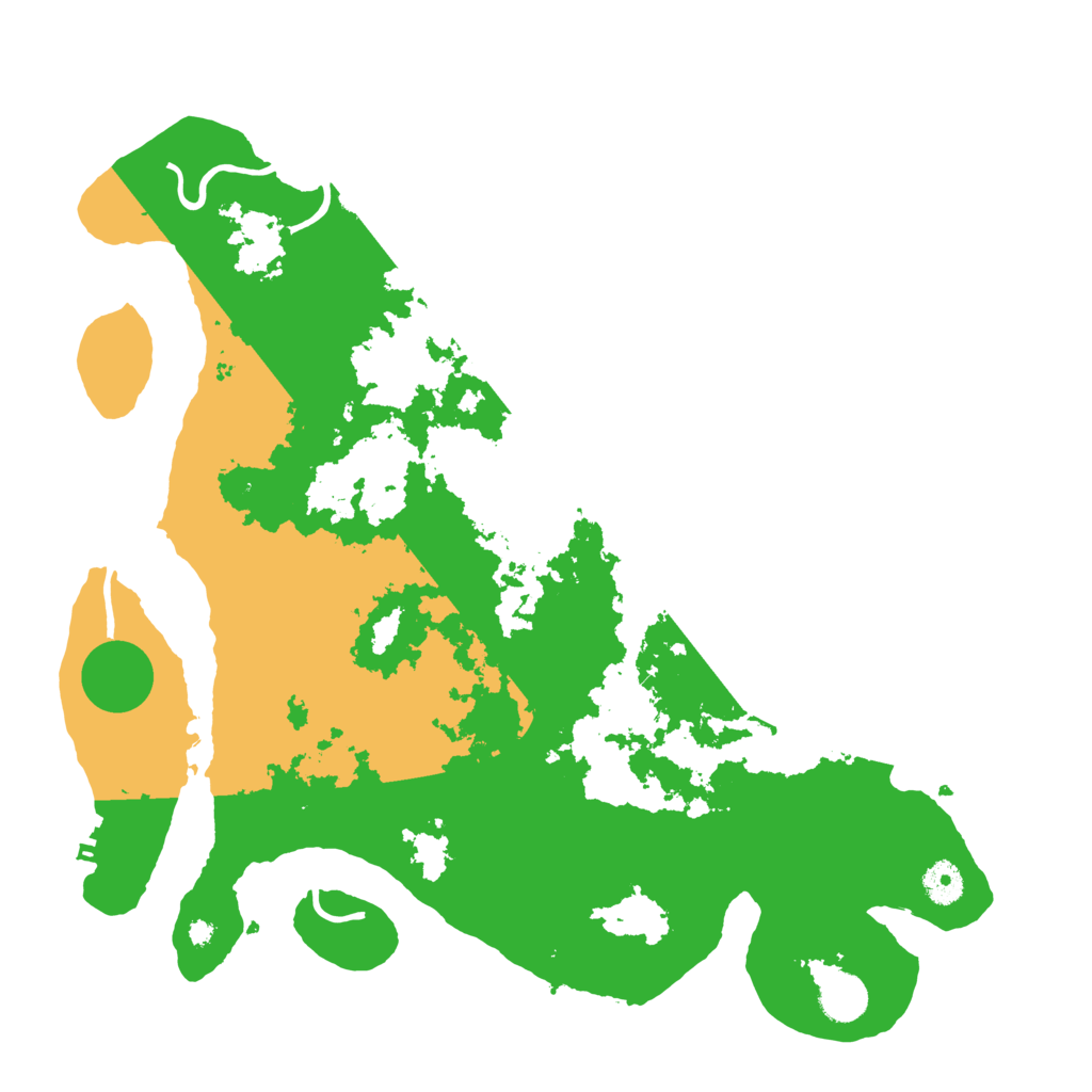 Biome Rust Map: Procedural Map, Size: 4000, Seed: 95261984