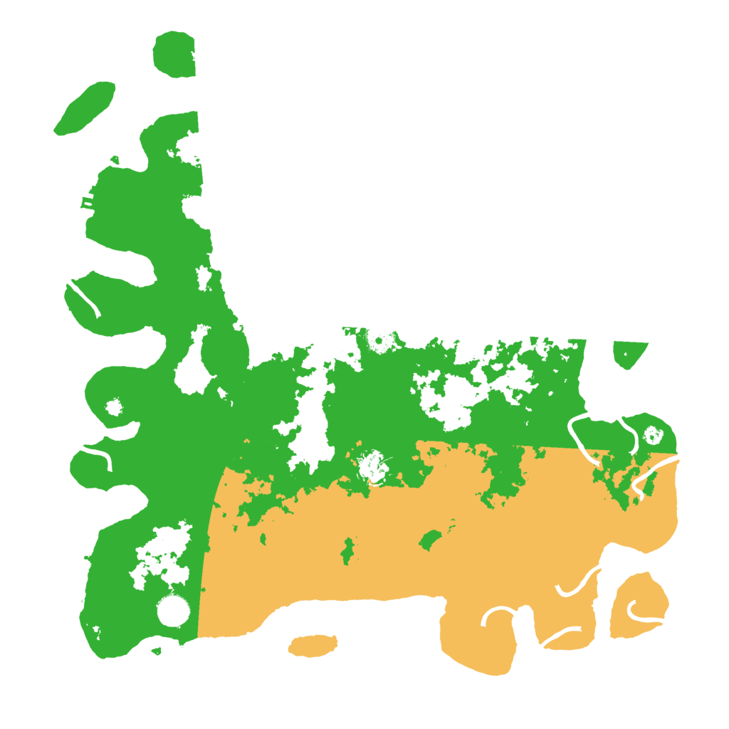 Biome Rust Map: Procedural Map, Size: 4000, Seed: 131234