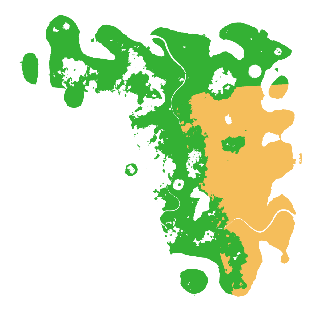 Biome Rust Map: Procedural Map, Size: 4250, Seed: 1238556796