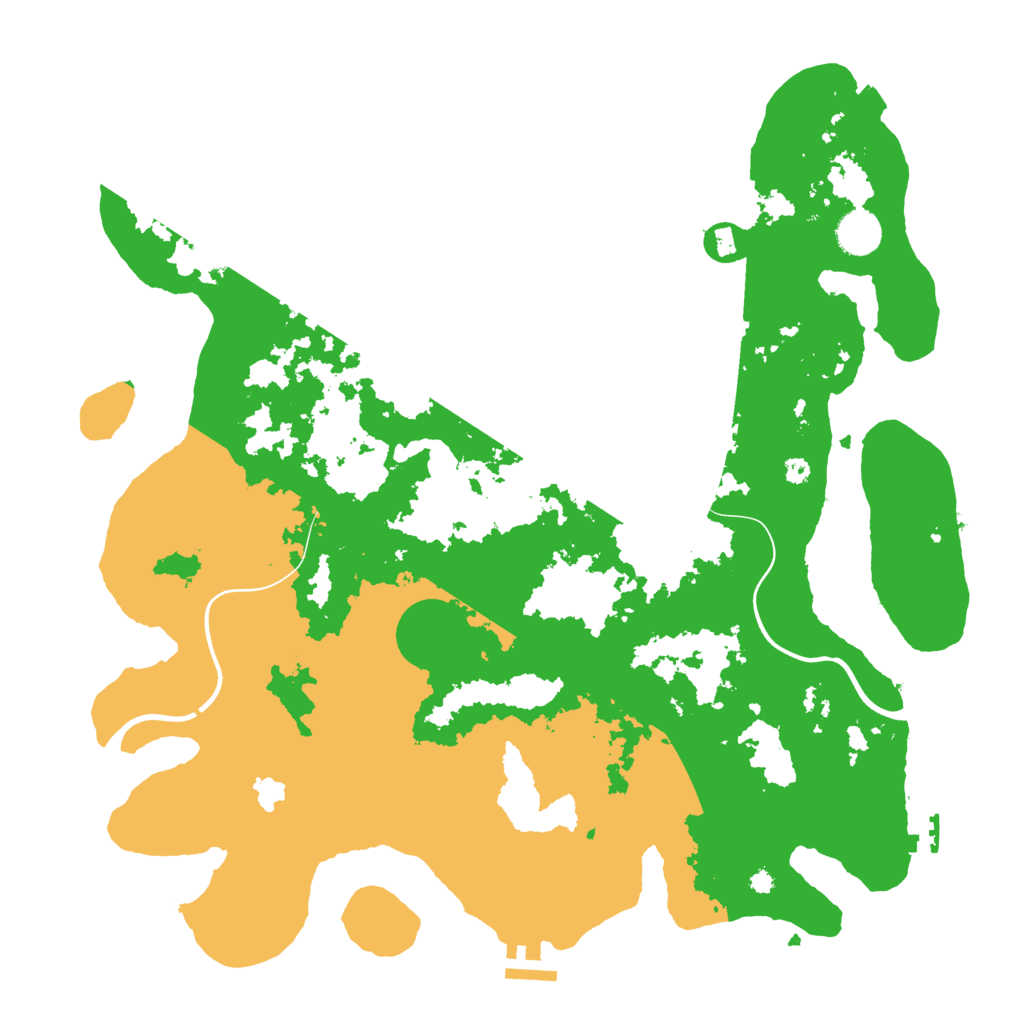 Biome Rust Map: Procedural Map, Size: 4000, Seed: 1123145494