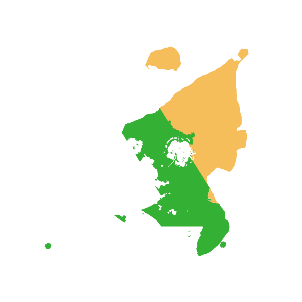 Biome Rust Map: Procedural Map, Size: 1950, Seed: 1979