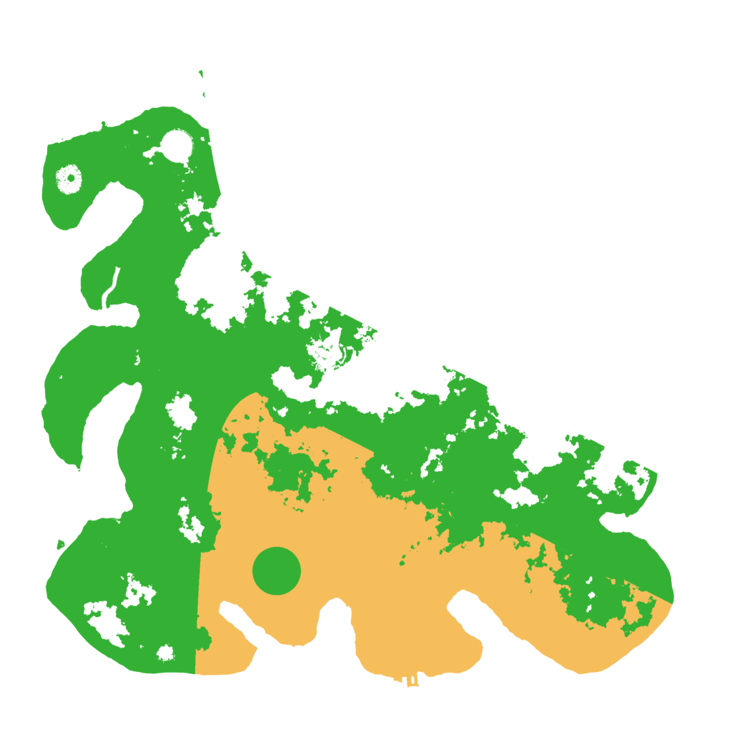 Biome Rust Map: Procedural Map, Size: 4000, Seed: 117287