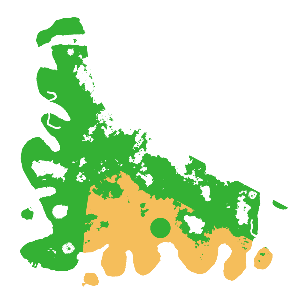 Biome Rust Map: Procedural Map, Size: 4000, Seed: 110733