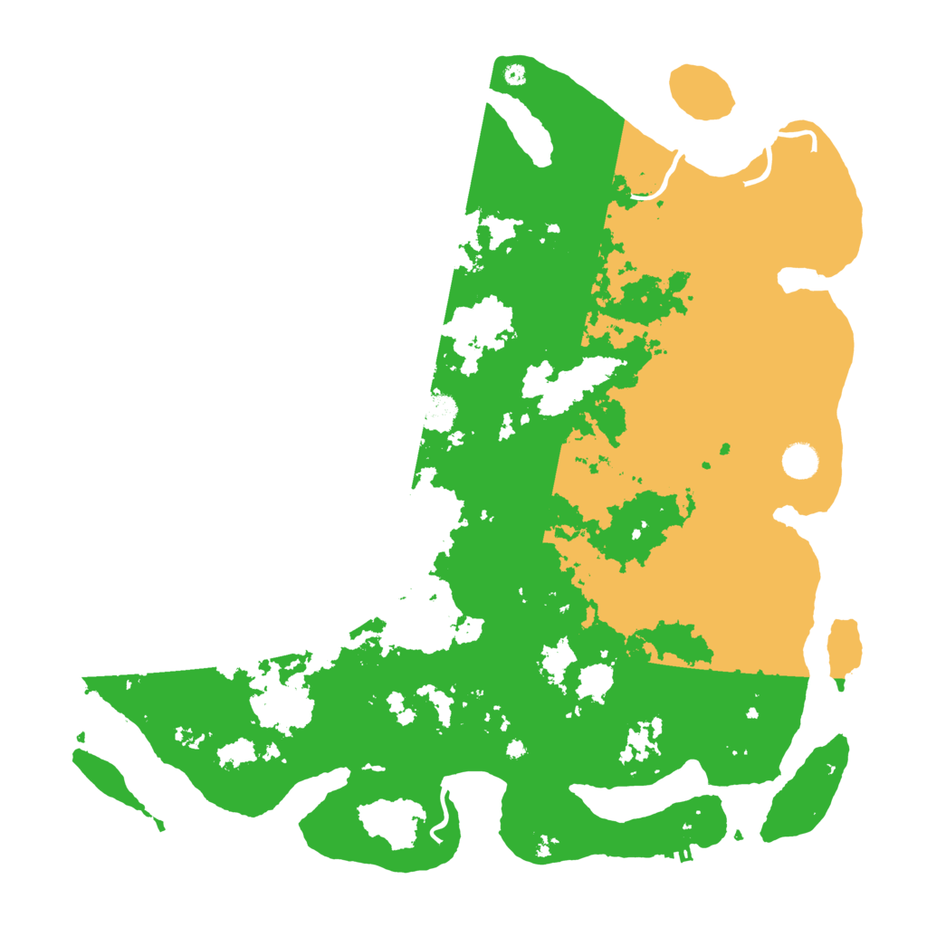 Biome Rust Map: Procedural Map, Size: 4500, Seed: 1311992720