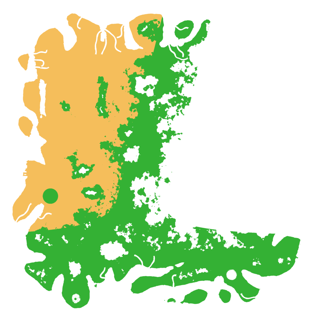 Biome Rust Map: Procedural Map, Size: 5500, Seed: 11312561