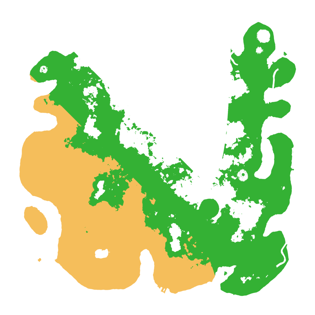 Biome Rust Map: Procedural Map, Size: 4287, Seed: 1626925556