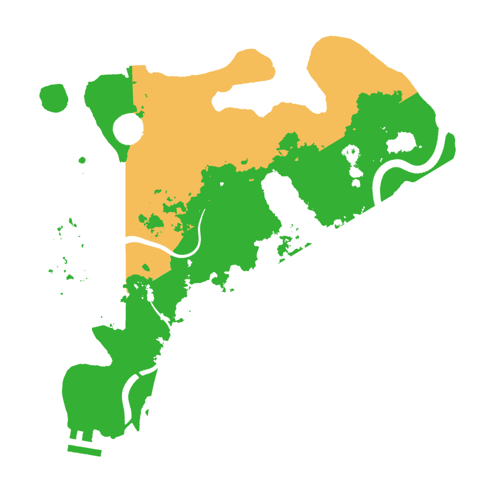 Biome Rust Map: Procedural Map, Size: 3000, Seed: 1889843742