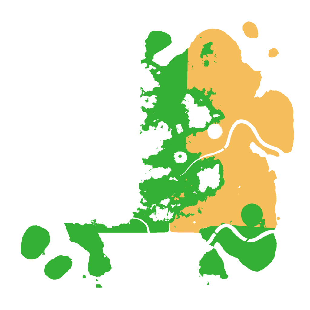 Biome Rust Map: Procedural Map, Size: 3750, Seed: 1598124322