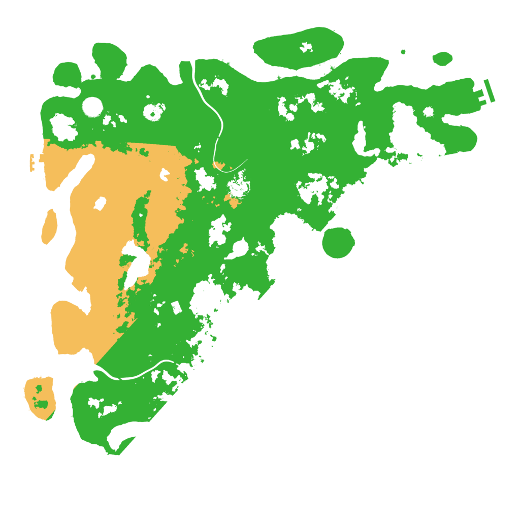 Biome Rust Map: Procedural Map, Size: 4500, Seed: 9635794