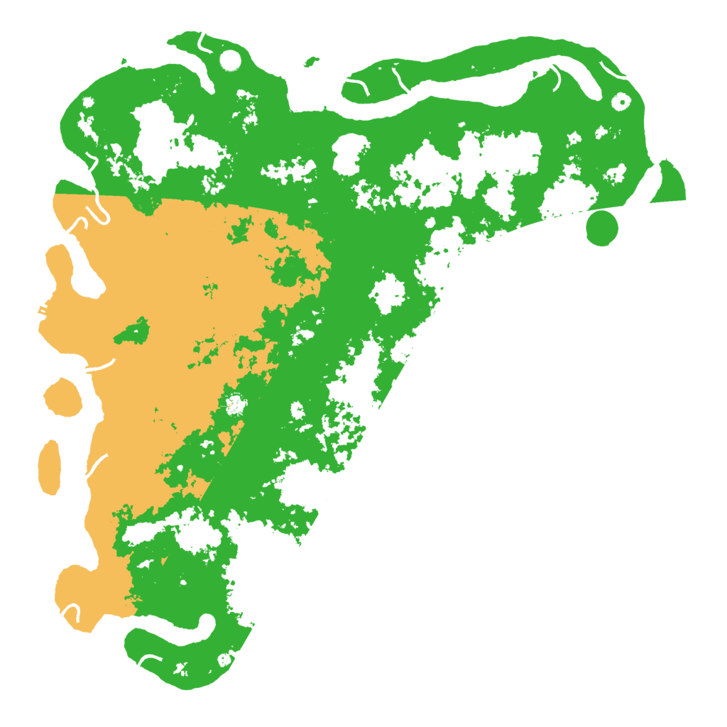 Biome Rust Map: Procedural Map, Size: 6000, Seed: 76524933