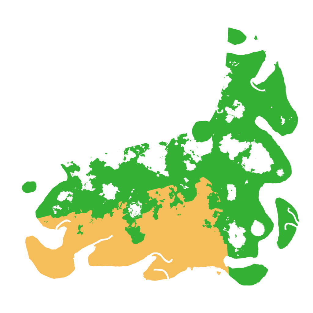 Biome Rust Map: Procedural Map, Size: 4000, Seed: 3685