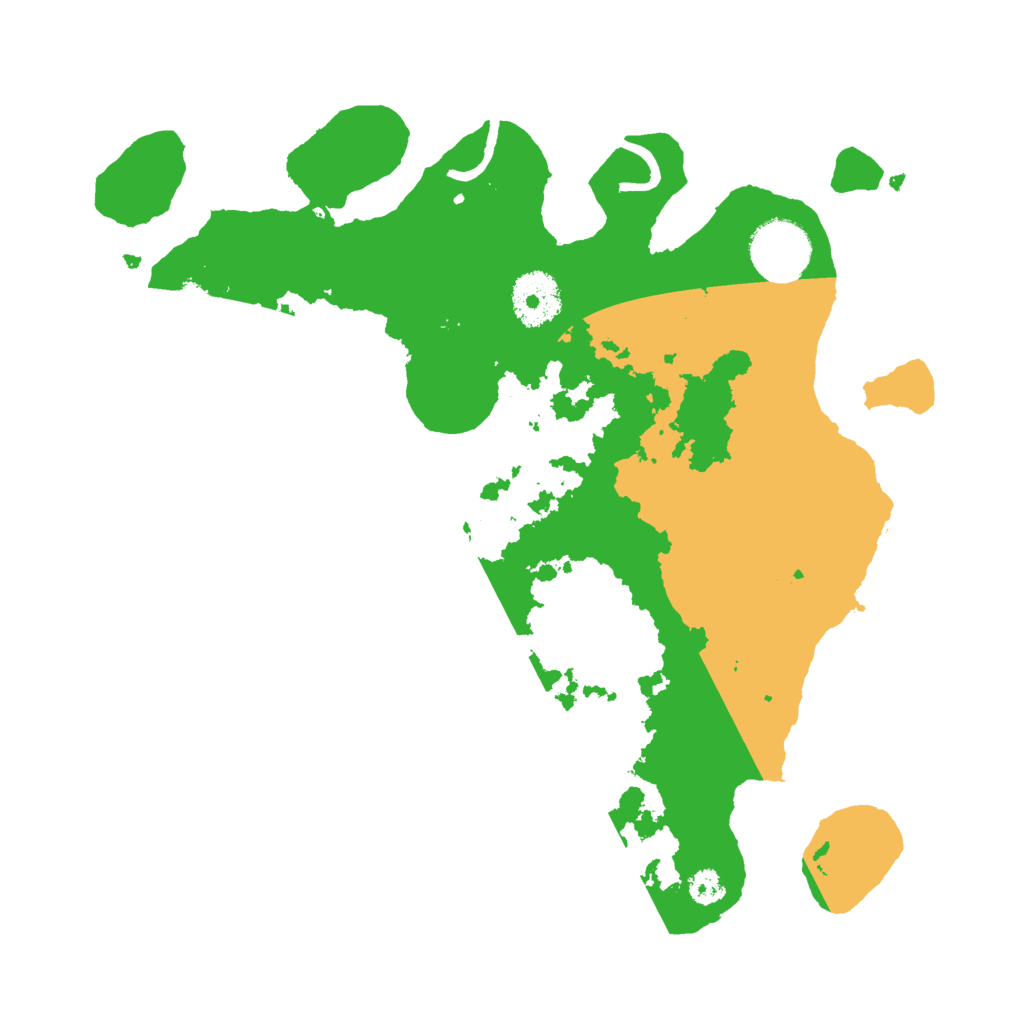 Biome Rust Map: Procedural Map, Size: 3000, Seed: 8495255