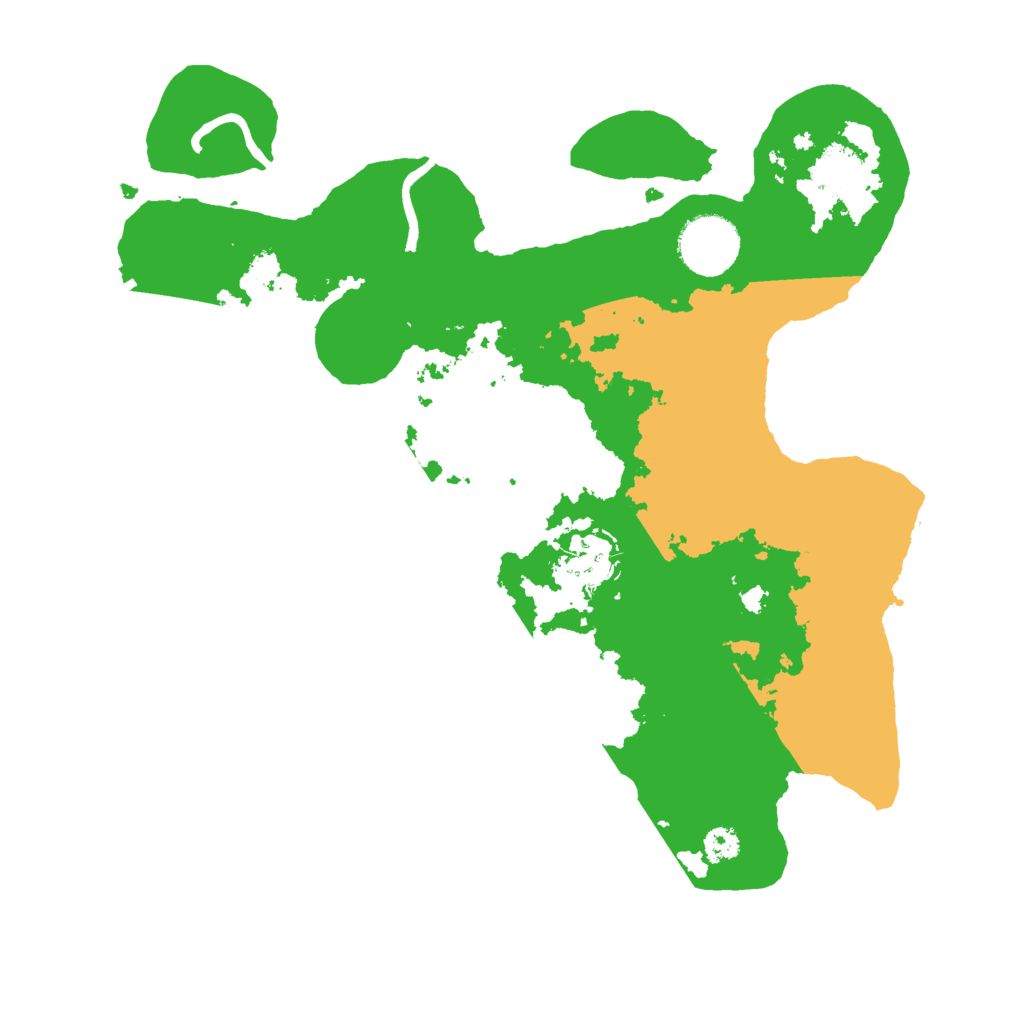 Biome Rust Map: Procedural Map, Size: 3000, Seed: 1567