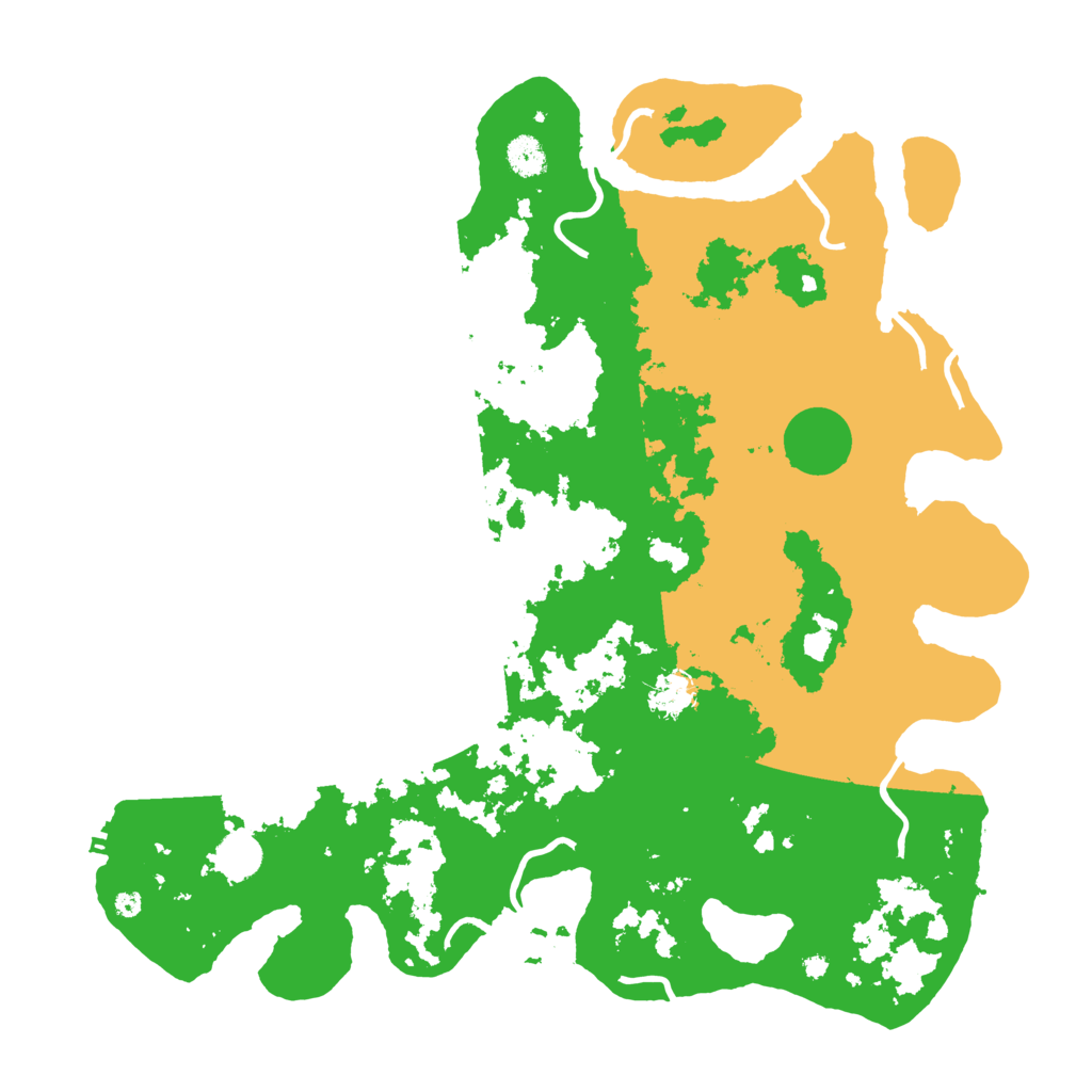 Biome Rust Map: Procedural Map, Size: 4250, Seed: 731912840